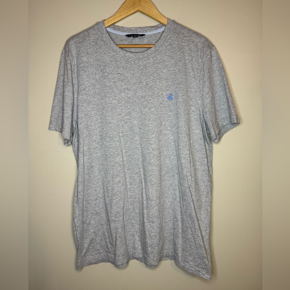 Brooks Brothers Supima Cotton T-Shirt Gray Crewneck Tee Size XL